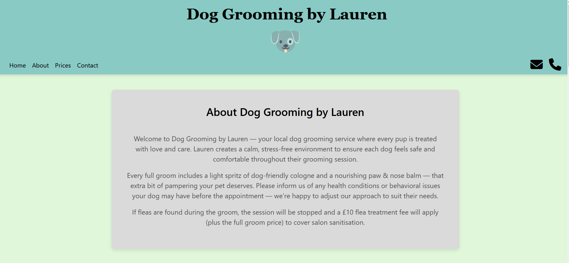 Dog Grooming By Lauren